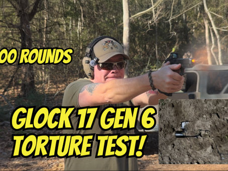 Glock Gen 6 vs Extreme Abuse: 1000 Round Sand Torture Results
