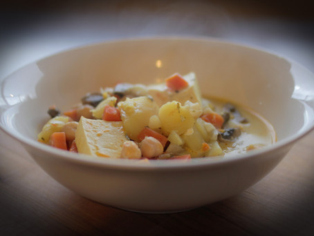 Tofu and Chickpea Curry