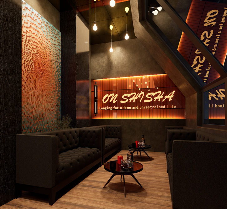 恩SHISHA浜松店（オンシーシャ）内装写真＃４