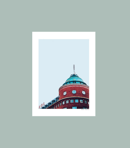 Arenan talo -juliste 30x40cm | Helsinki Posters