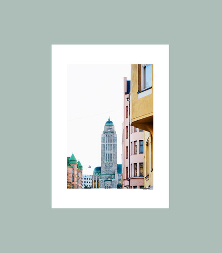 Agricolankatu-juliste 50x70cm | Helsinki Posters