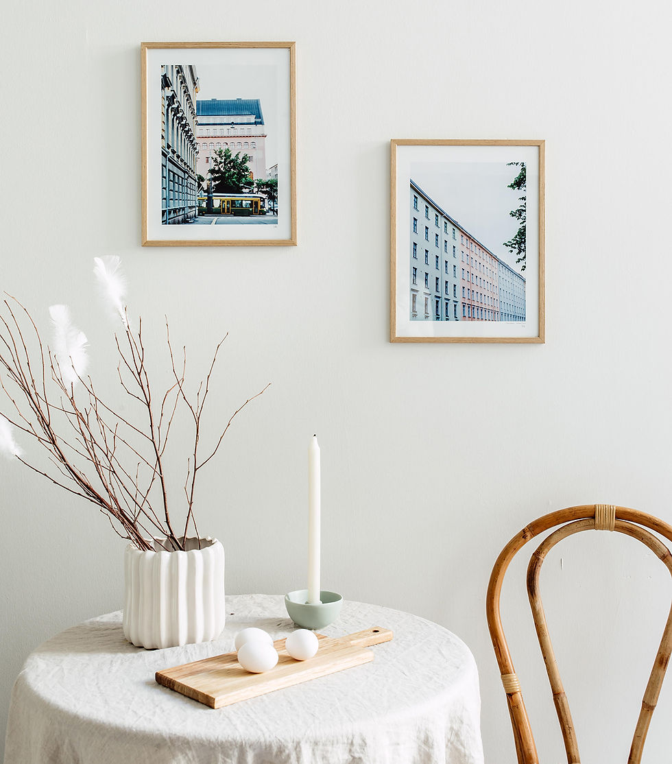 Thumbnail: Hesperiankatu-juliste 30x40cm