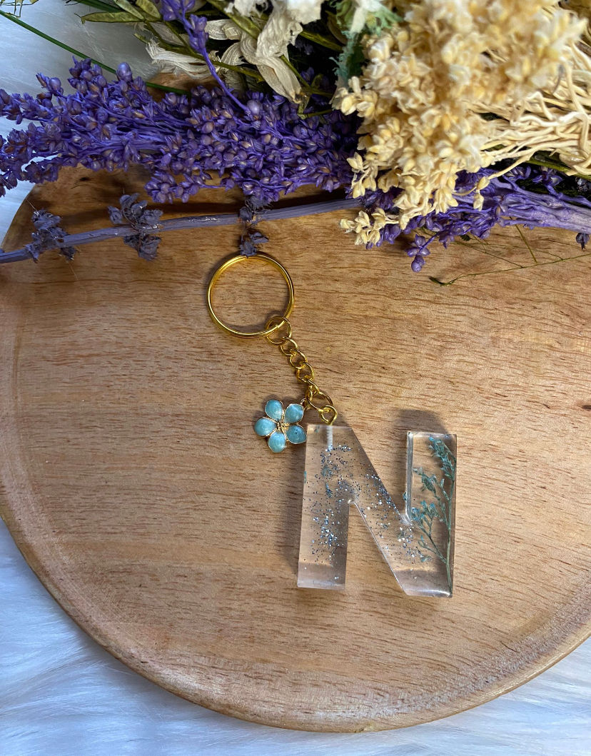 Thumbnail: Sleutelhanger Bloem