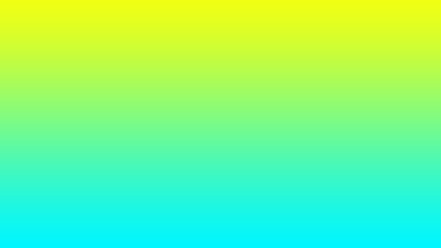 Yellow to Blue Gradient