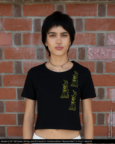 Banana Man Tiny Tee | Reid Gore Art