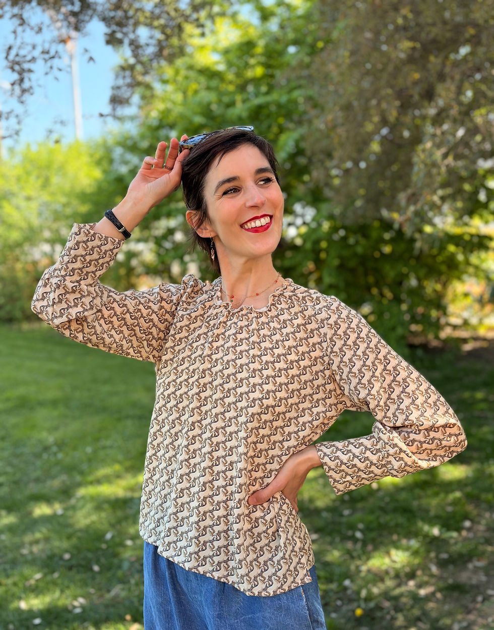 Miniatura: Camicia seta unicorni 