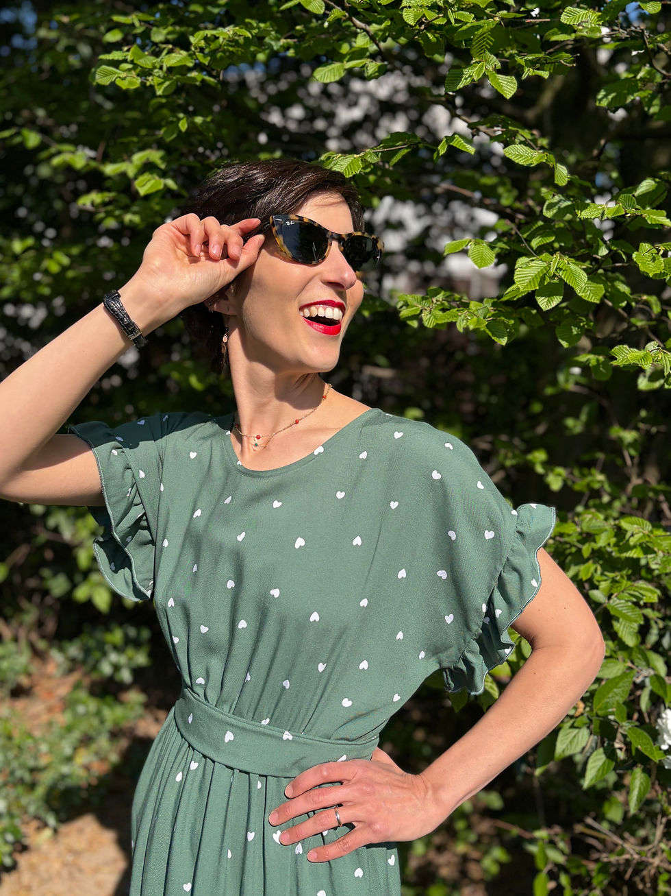 Miniatura: Vestito cuori 