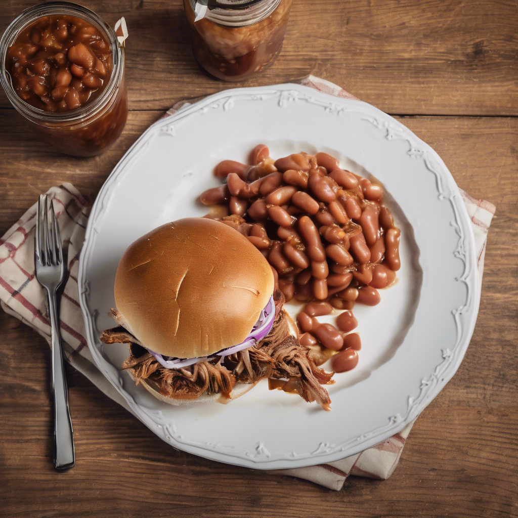 Arranged Food and Objects