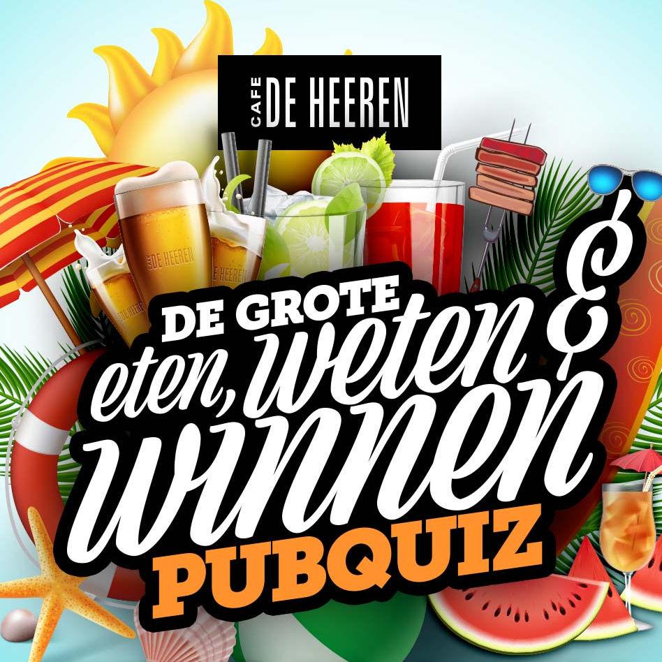 Eten, Weten & Winnen Pubquiz 19 juni