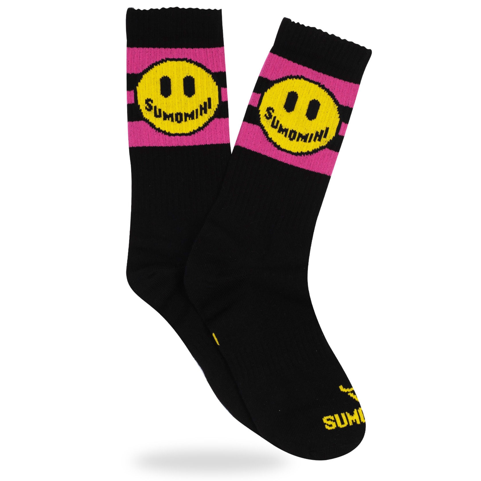 SMILE FUCHSIA STRIPES SOCK