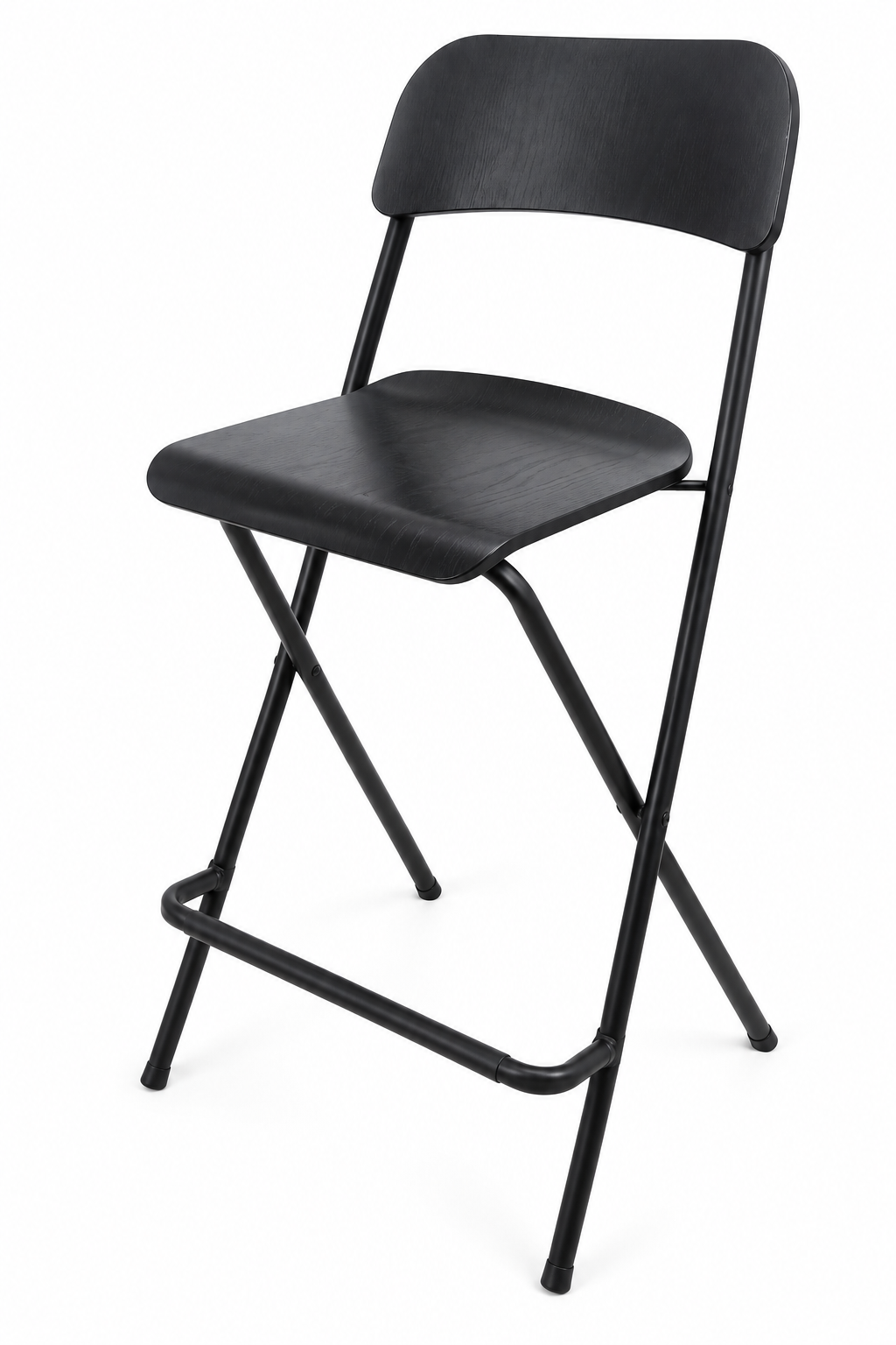 Tabouret haut pliant noir (Qté : 14) TABO090