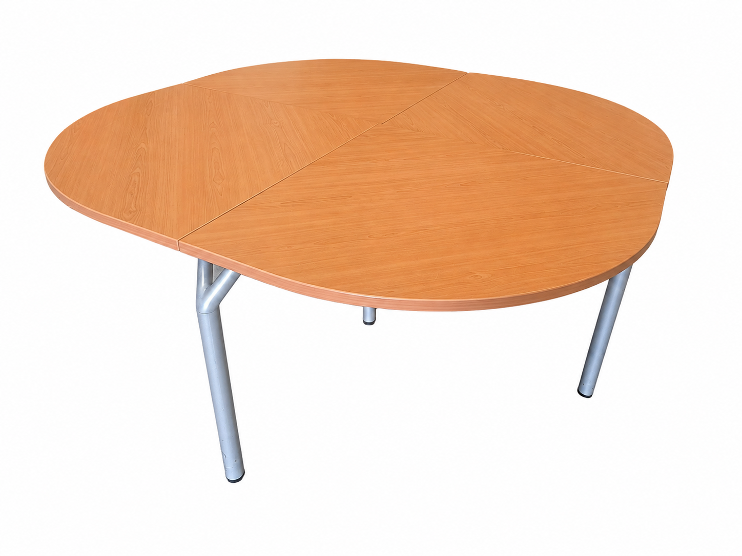 Table de réunion 4 parties en bois et métal – HAWORTH (Qté : 1) TAB680