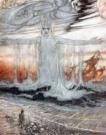 Fable d’Ésope : Le naufragé et la mer