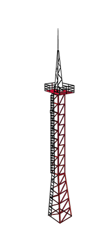 Прожекторная мачта ПМС-29,3