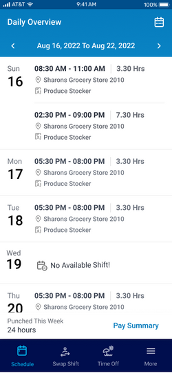 Workforce Management Mobile
