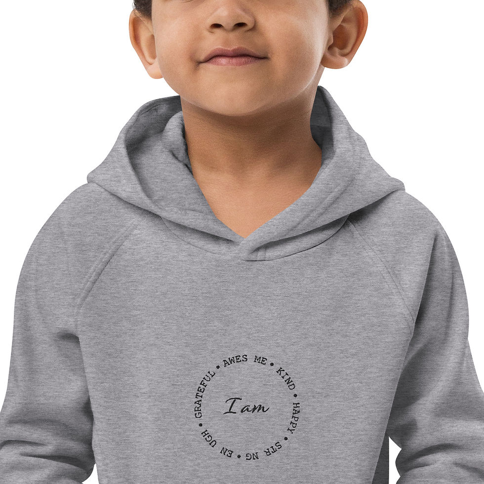Thumbnail: Positive Affirmations Hoodie For Kids | Positive Hoodie | I Am Hoodie 