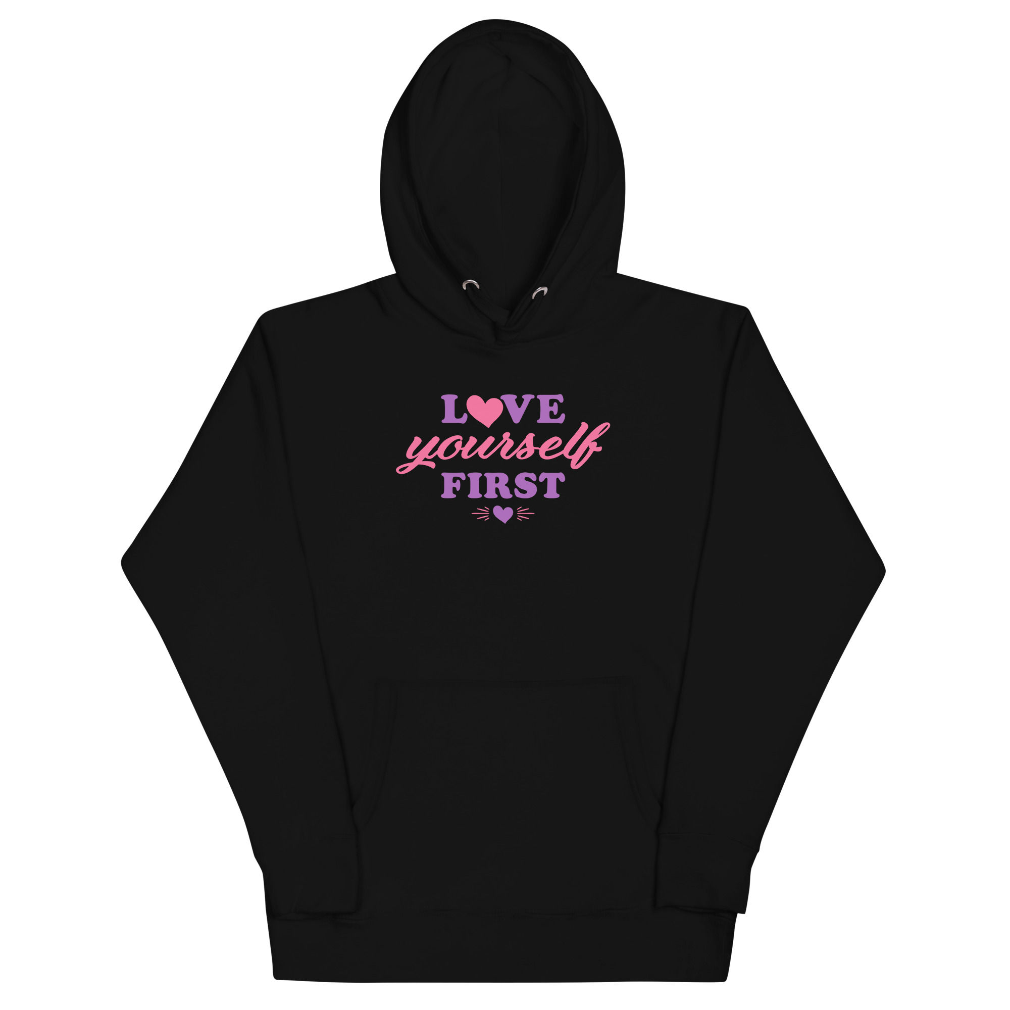 Love Yourself Adult Hoodie | Positive Affirmation Gifts For Her