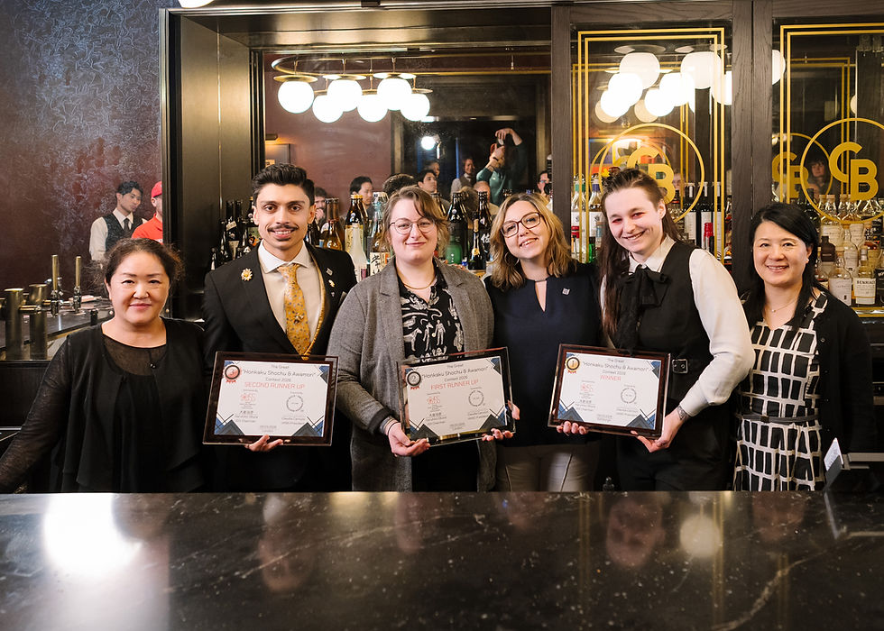 Miley Penndragon crowned as Winner of The Great Honkaku Shochu & Awamori Contest 2026.