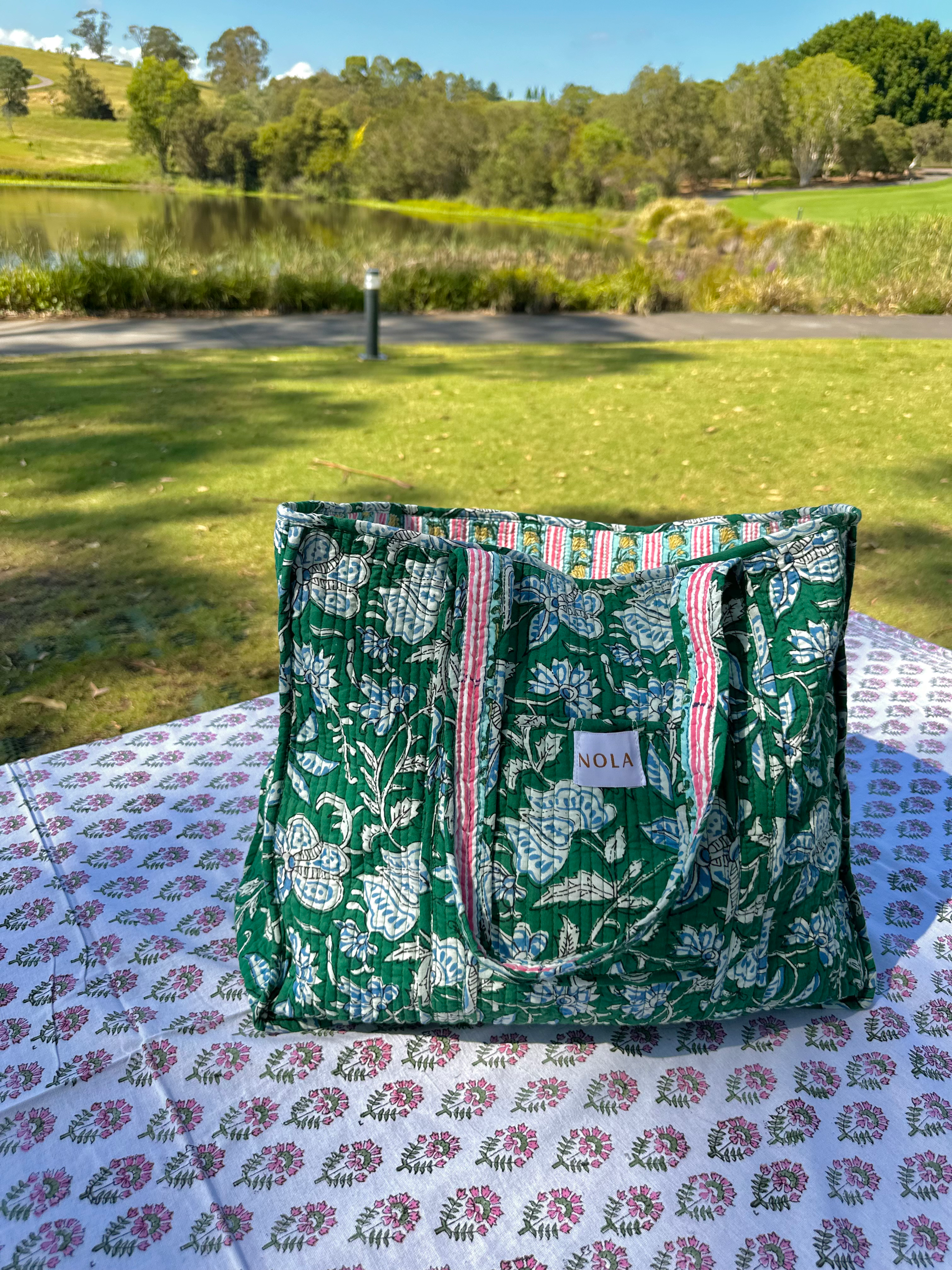 Nima Reversible Tote Bag