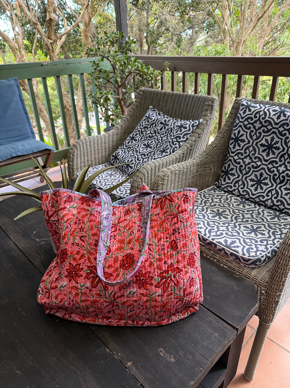 Thumbnail: Narin Reversible Tote Bag 