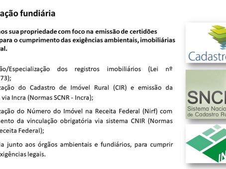 Regularização Fundiária Rural, quais são?