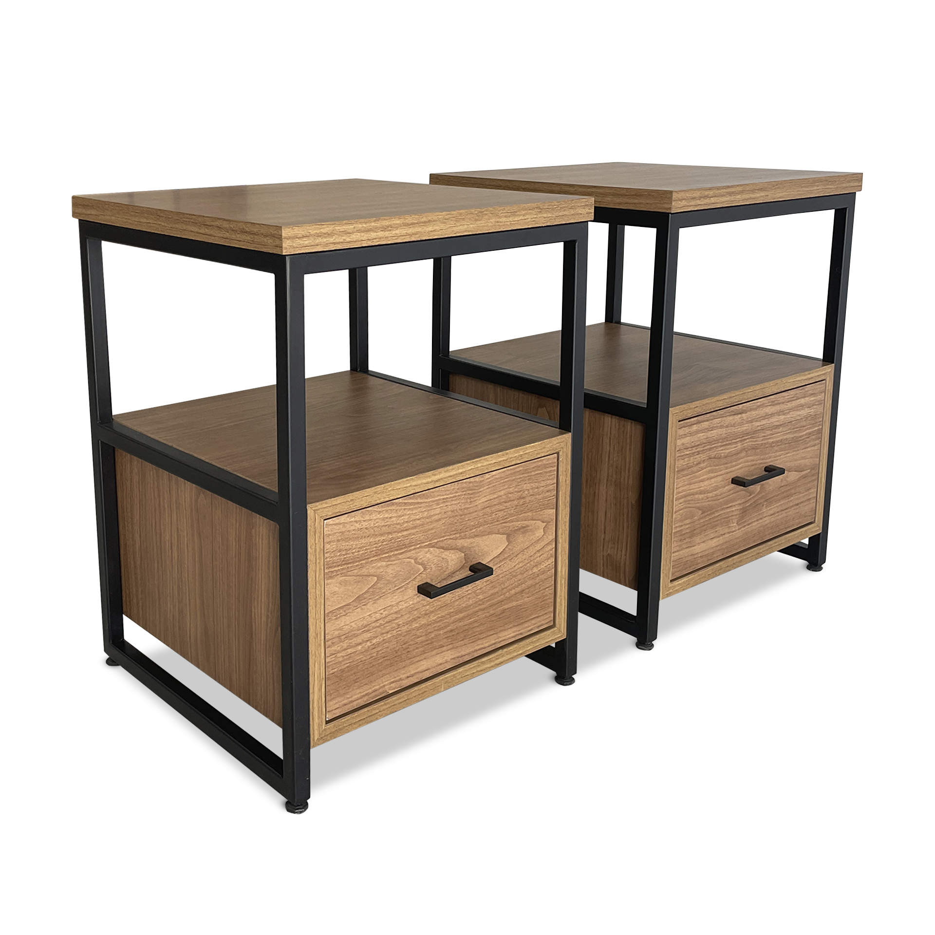 Kit Mesa Cabeceira Industrial