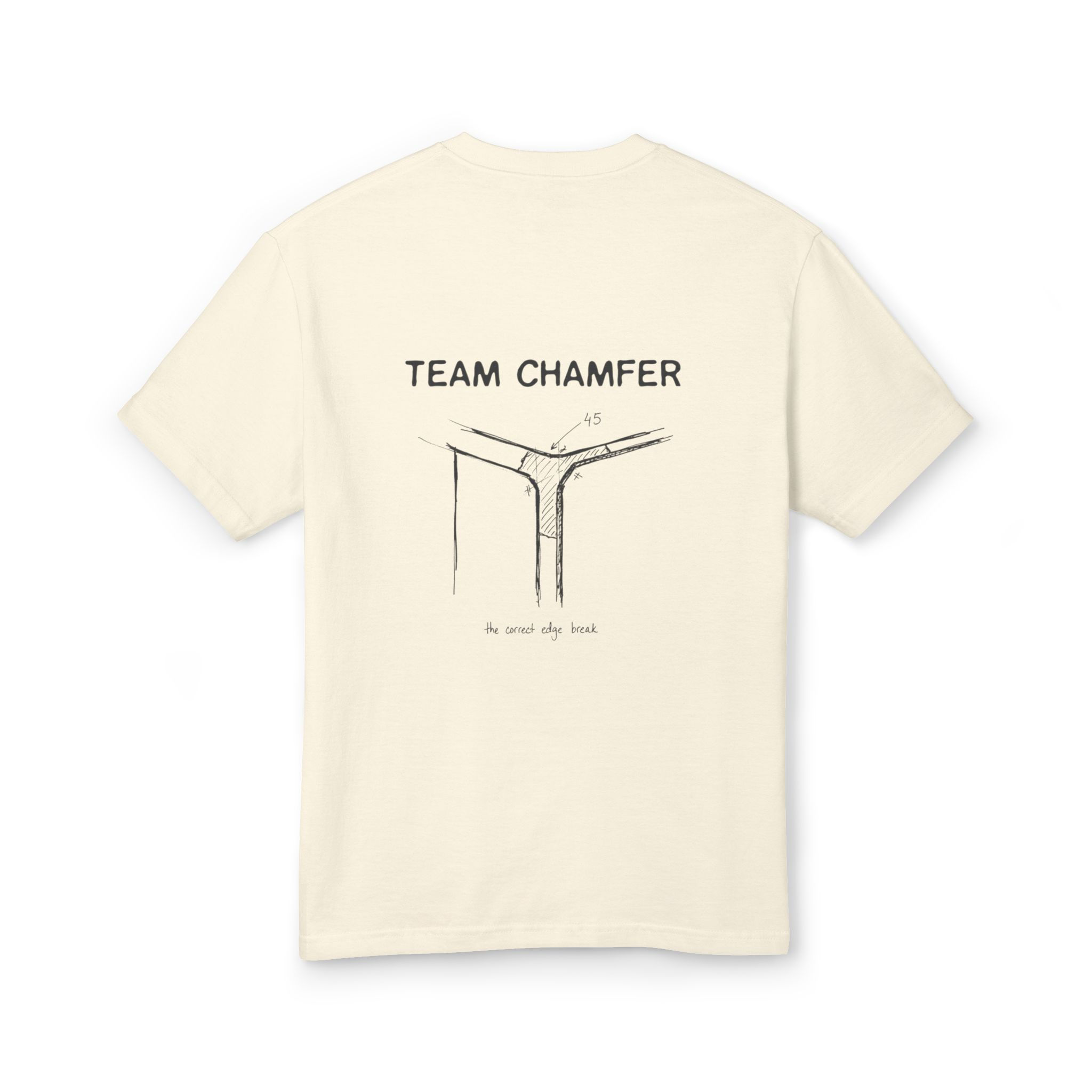 Team Chamfer Tee - The Correct Edge Break