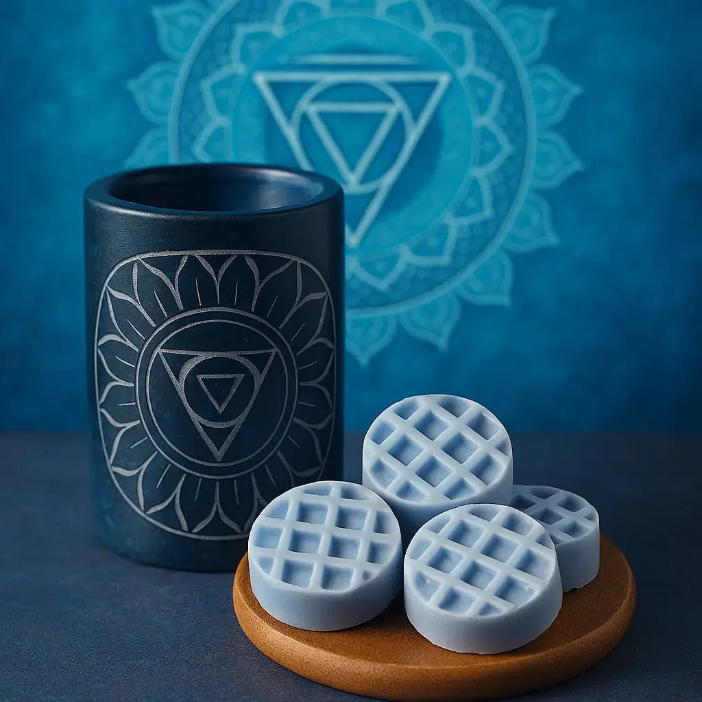 Brûleur thème chakra Bleu