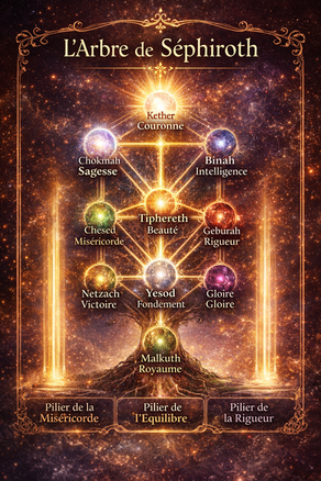 🌳 L’Arbre de Sephiroth : le chemin sacré de l’âme