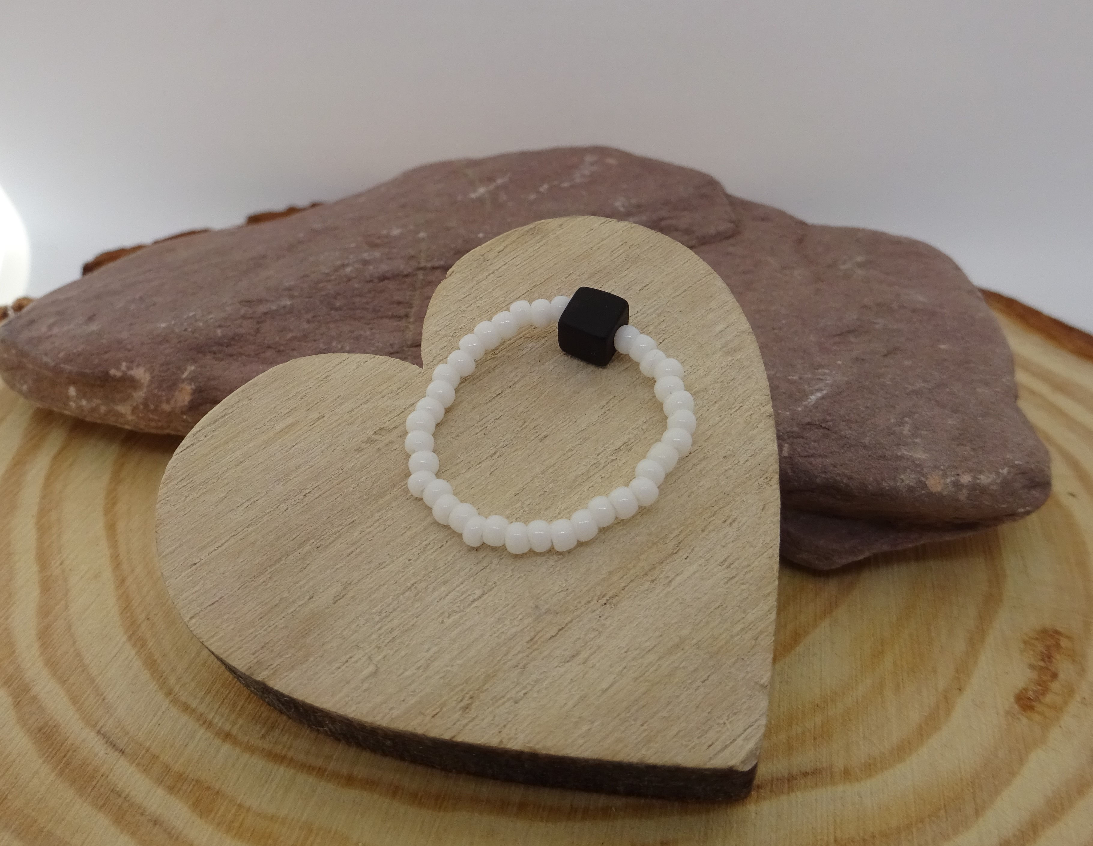 Crystal Ring - Black Agate