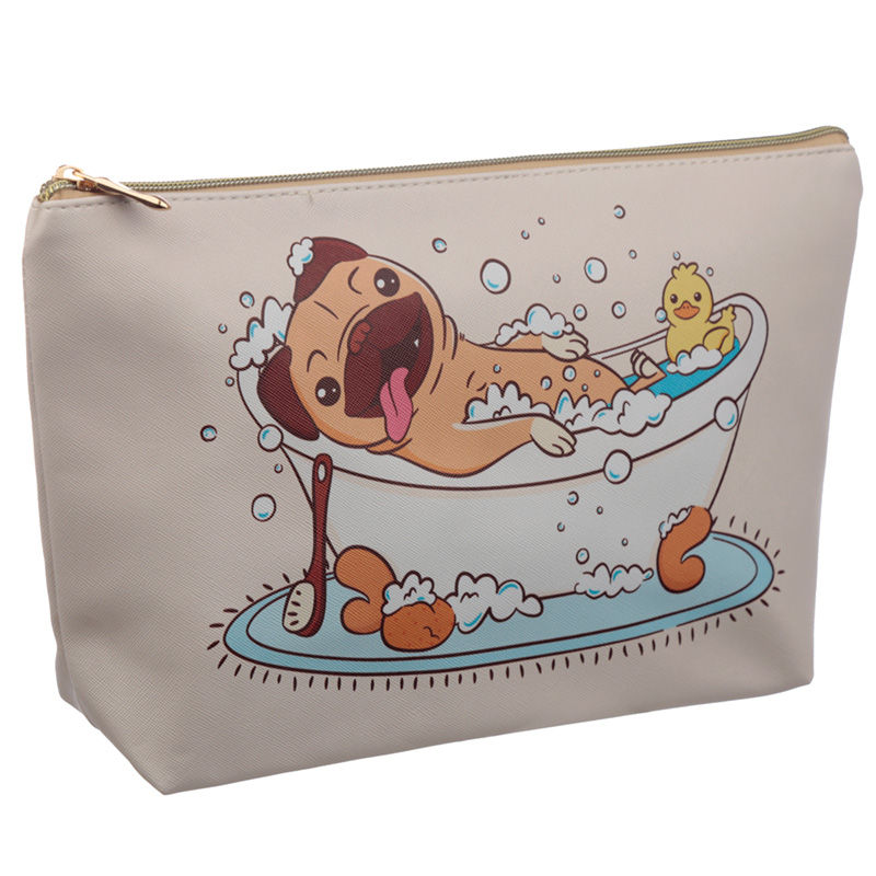 Thumbnail: Mopps Pug Wash Bag / Beauty Case - 2 sizes