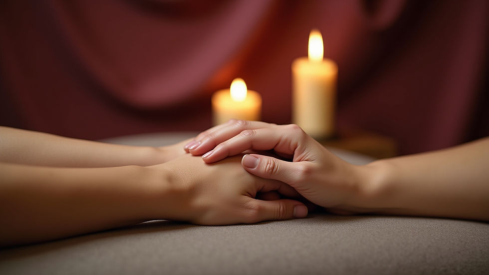 Récit d'un massage d'inspiration tantrique