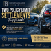 Two Cases Settled This Week for Policy Limits!