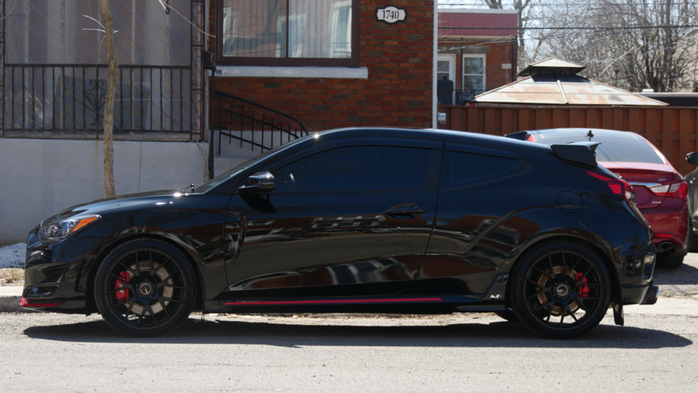 Hyundai Veloster N - Polissage et traitement NanoDiamond - Montréal
