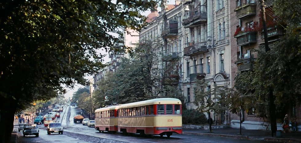 Панорама Києва 1970-х. На цей час припали роки так званого "застою"