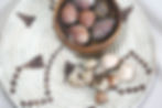 Traditional Ovambo Basket with Marula Nuts