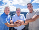“Time do Trabalho” vira marca da sintonia entre Lucas, João e Nabor ao longo da campanha*