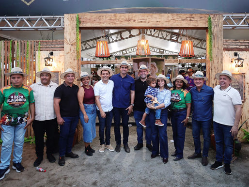 Nabor Wanderley marca presença na 2ª Expo Alagoinha e destaca a força do agronegócio paraibano