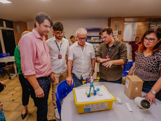 CÃcero Lucena visita a EducaMais Expo 2023, que apresenta projetos inovadores da educação municipal