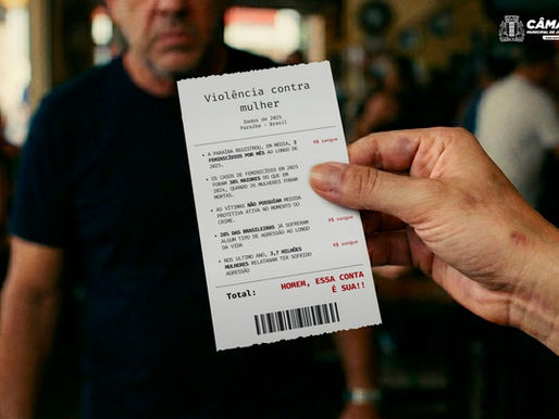 CMJP abraça enfrentamento à violência contra a mulher com campanha educativa “Essa conta é nossa”