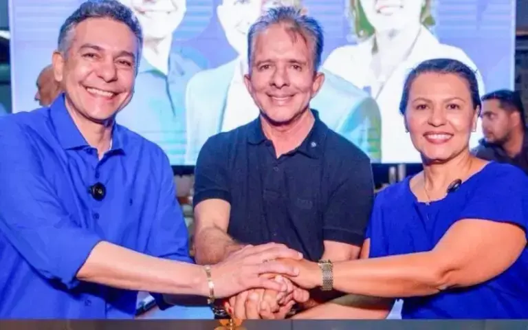 Nabor Wanderley recebe apoio de Jane e Emerson Panta em Santa Rita