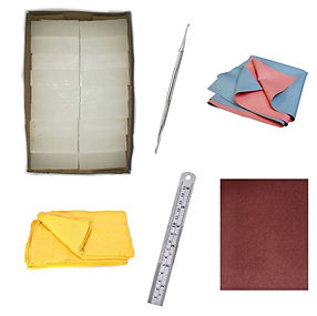 carving wax steel scale