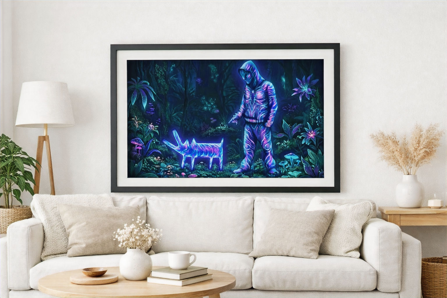 Im Licht der Nacht – Fantasie‑Kunst auf edlem Fotopapier