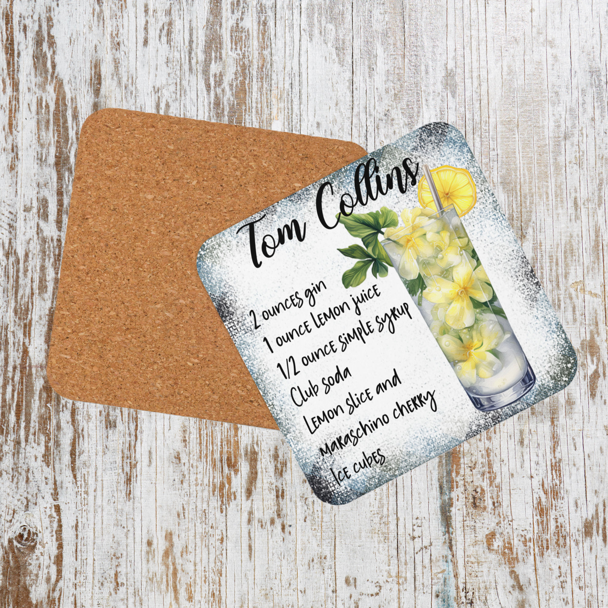 Cork-back Coaster Tom Colling