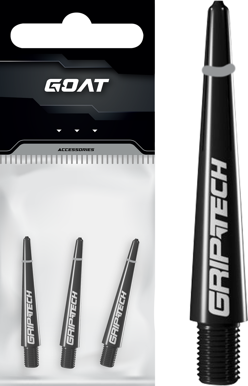 Miniature : GOAT Griptech shaft Black