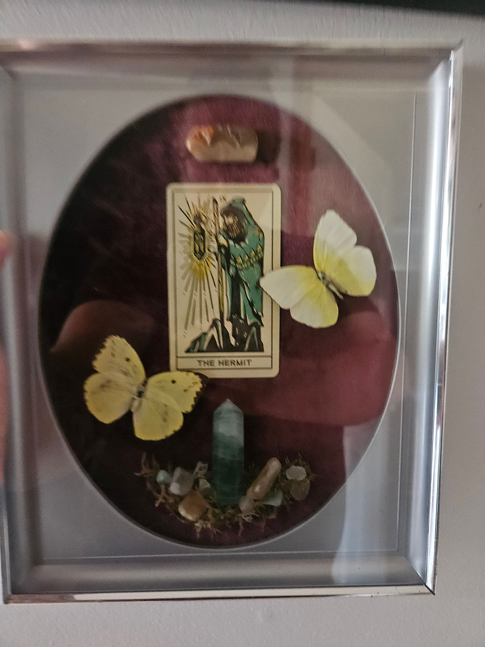 Thumbnail: The Hermit Tarot Intention Frame