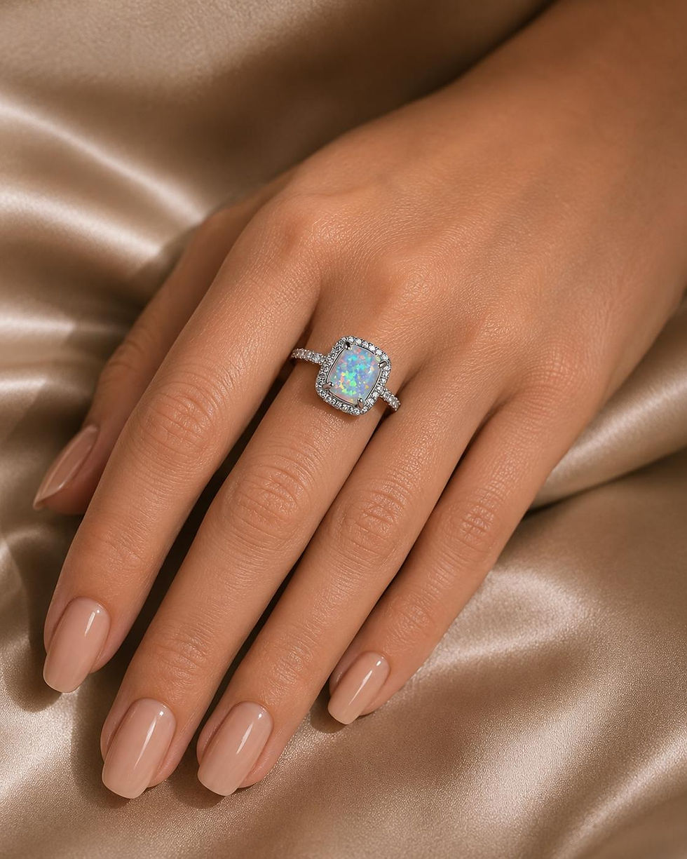 Thumbnail: Aurora Opaline Ring