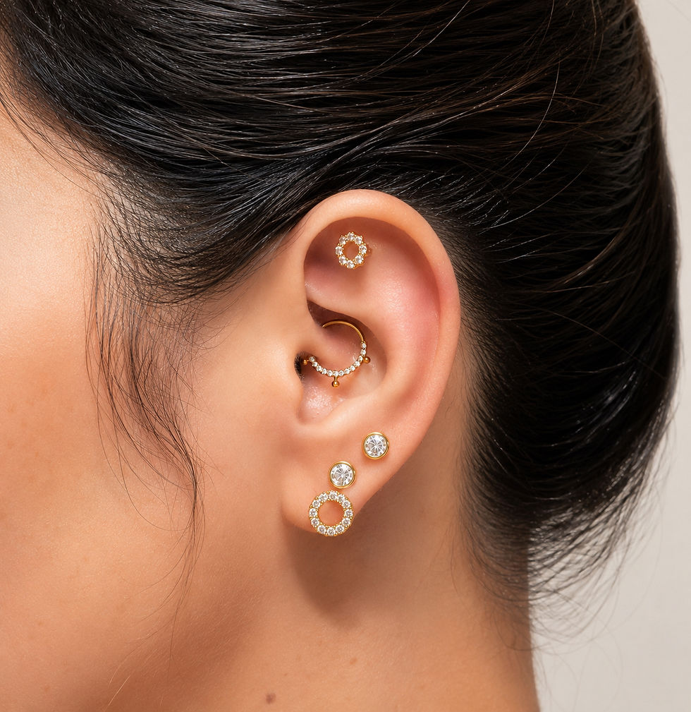Miniatura: Piercing em Aço Inoxidável