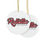 Miniatura: 2025 Rollettes Dance Team Logo Ceramic Ornaments, 2-Side Print