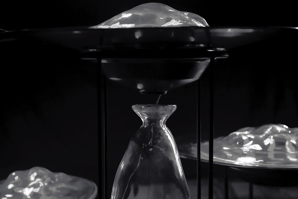 large glass chamber 